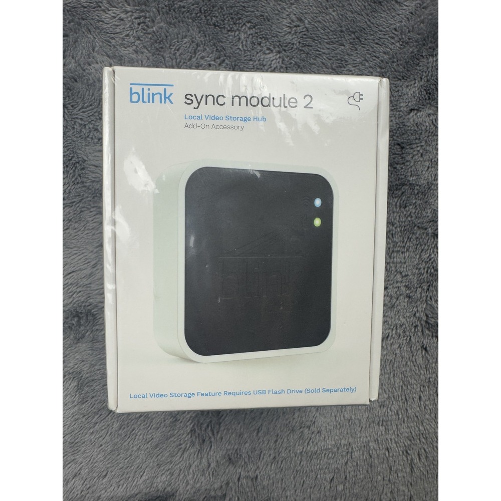 Blink Mini Indoor Security Camera 2 Pack + Sync Module 2 Alexa Two-Way Audio New - Picture 8 of 13